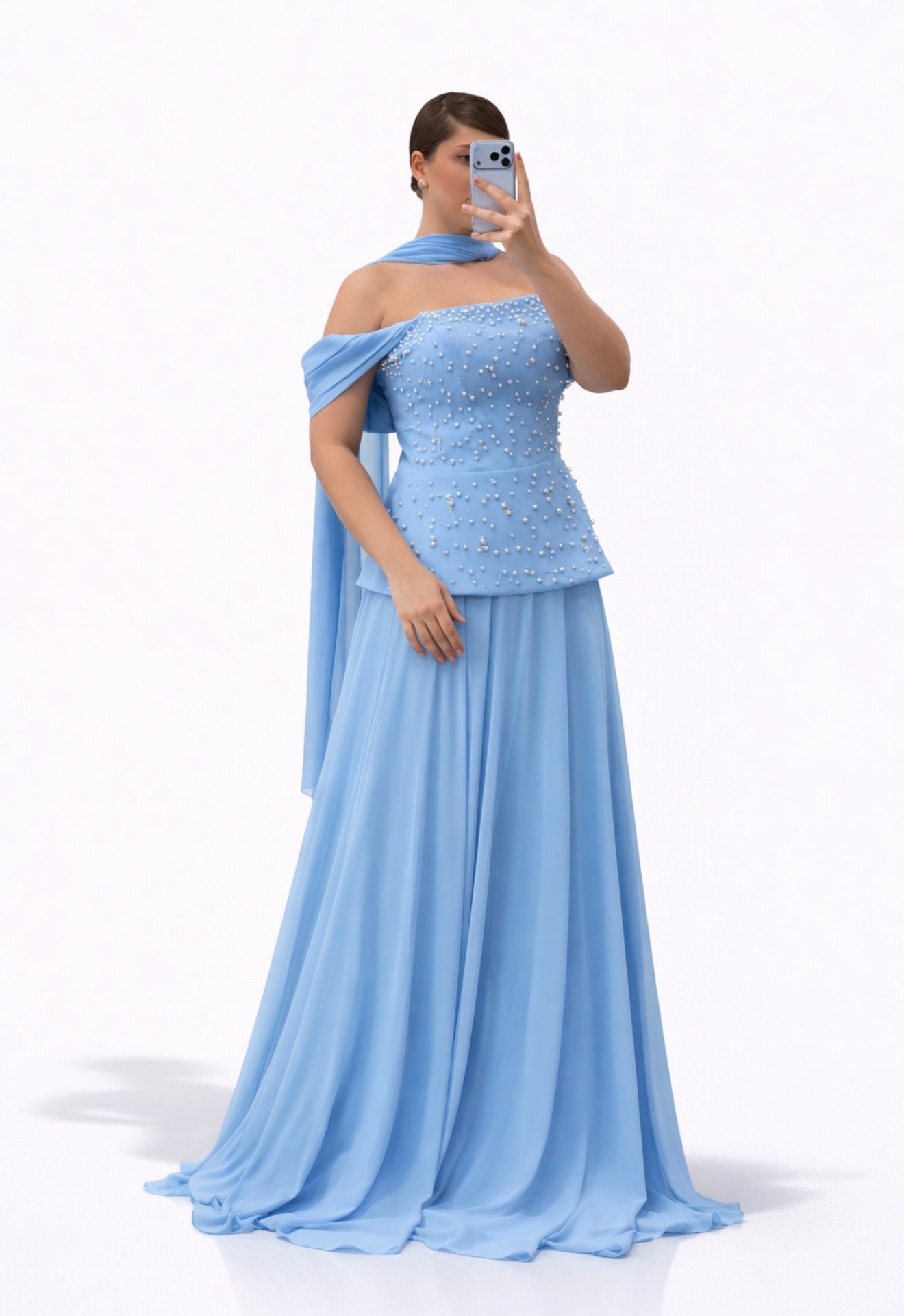 Blue Pearl Dress