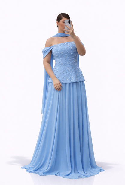 Blue Pearl Dress