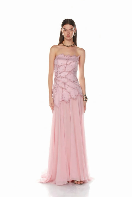 Pink Evening Dress
